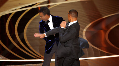 Raw Footage: Will Smith Gets Up and Smacks Chris Rock At 2022 Oscars