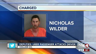 Man attacks Uber driver in Collier County