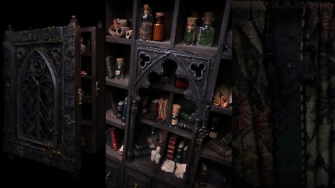 The One Where I make an Apothecary Cabinet of Yore #shorts