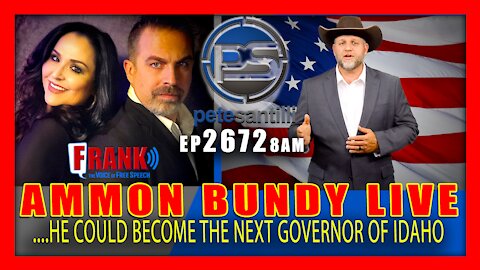 EP 2672-8AM AMMON BUNDY LIVE! He Has A Shot At Becoming The Next Idaho Governor