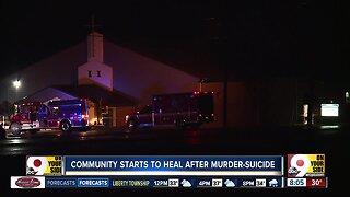 Community starts to heal after murder-suicide