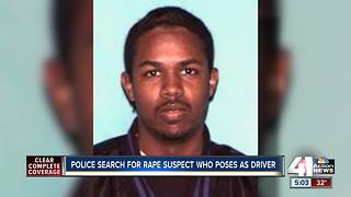 Rape suspect may have impersonated Uber driver