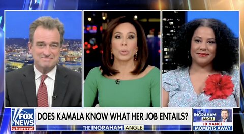 Kamala Harris Is "Veep" In Real Life -- Kira Davis on Fox News' The Ingraham Angle