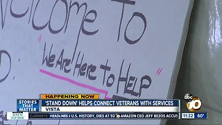 Annual North County Veterans Stand Down underway in Vista