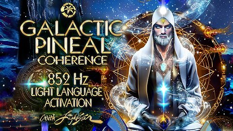 852 Hz Galactic Pineal Coherence, Ambassadorship ┇ Guardian Light Language Activation ┇ By Lightsta