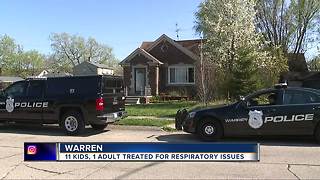 10 children, women taken to hospital from Warren home after breathing trouble