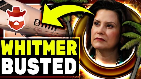 Governor Gretchen Whitmer BUSTED Taking Private Jet To Florida & Misusing Campaign Funds