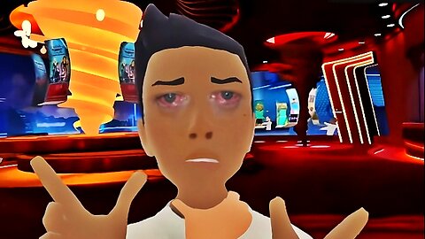 ATTACKED BY SIMPS ON VR POKER