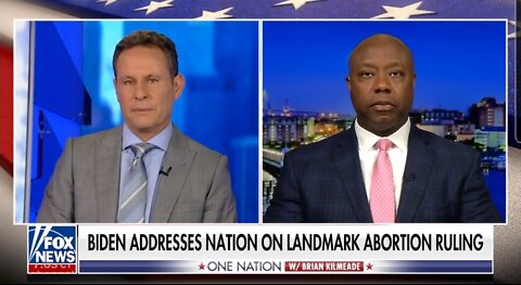 Sen Tim Scott Rips Biden's Fear Mongering