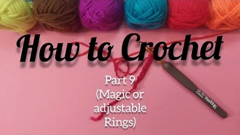 How To Crochet Magic Ring / Adjustable Ring @Weaving Wyrd Studio