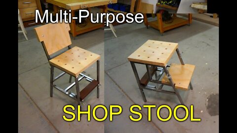 Multipurpose Shop Stool - aka the Dual Stool