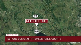 School bus involved in crash in Okeechobee County