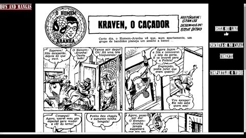 Homem Aranha - (1ª Série Nº 10) Pt.01 Kraven, O Caçador [Pause o Vídeo Caso Não Consiga Ler]