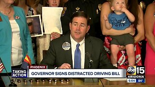 Arizona joins 47 other states with cellphone driving law