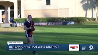 Berean Christian snaps district title drought