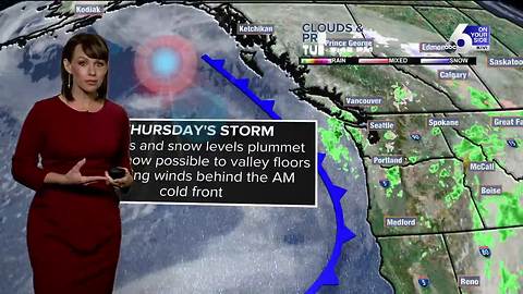 Cooler, cloudy Wednesday ahead of a cold and blustery Thursday