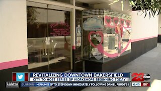 Downtown revitalization workshop hosted by the City of Bakersfield