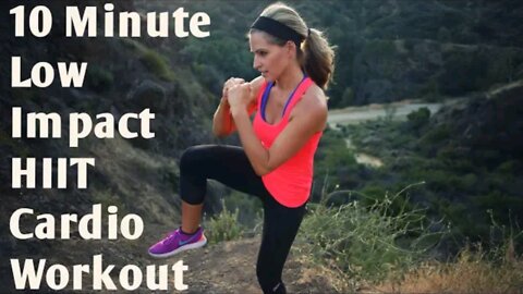 10 minutes low impact hill cardio workout