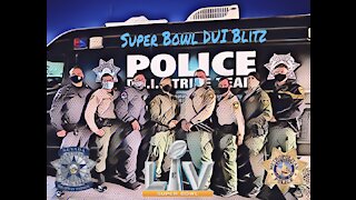 NHP and LVMPD announce Super Bowl DUI blitz