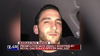 Officer-involved deadly shooting in Royal Oak was justified, prosecutor said