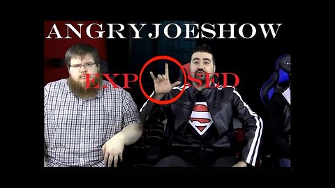 The AngryJoeShow EXPOSED! Caught using masonic hand signs/WITCHCRAFT/CHANNELING!