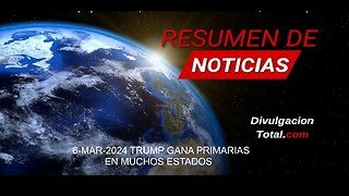 6-MAR-2024 Noticias: Trump Gana Primarias en Muchos Estados