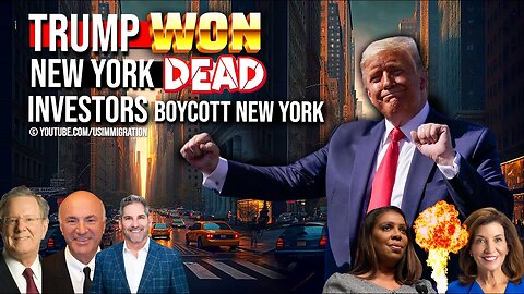 NYC Investors Boycott🔥TRUMP WON, New York DEAD! Forbers, Oleary & Cardone shreds NY Judiciary System