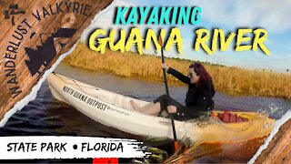 Struggle Against Windy Lowtide|Guana River State Park|Kayaking Florida