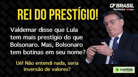 Descobri o verdadeiro prestígio do Lula. Botinas Bolsonaro, grande marca para o agro!