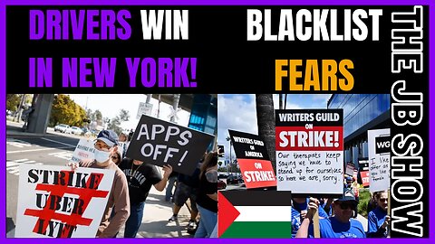 NY Drivers WIN!, WGA Members Fear Being BLACKLISTED