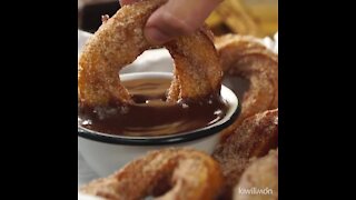 Churros with Table Chocolate Sauce