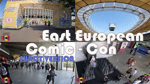 East European Comic-Con 4K 🧛 - 2023 - Short Version #bucharest #Arena