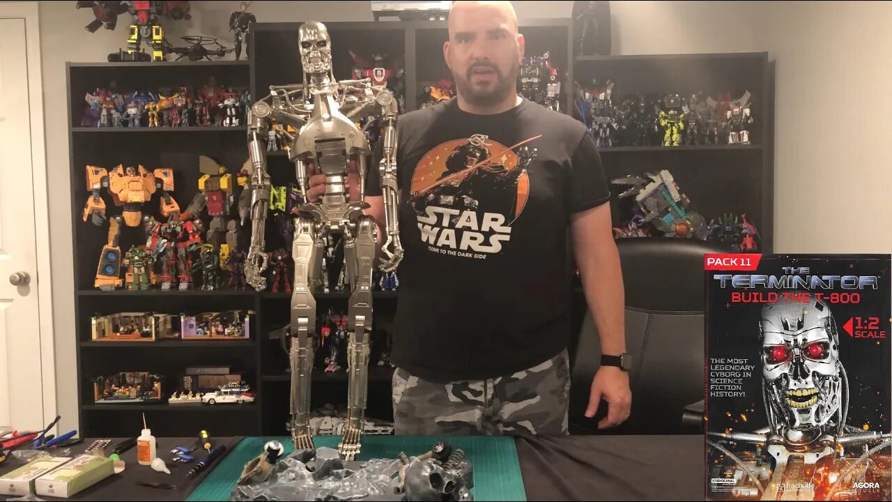 Building the T-800 Terminator Endoskeleton - Pack 11