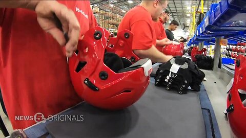 Buckeye Built: Riddell uses data, lab studies to create next generation of football helmets