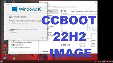 CCBOOT WINDOWS 10 22H2 IMAGE (PLUG-PLAY CCBOOT IMAGE) [CCBOOT 12TH GEN] | CCBOOT | DISKLESS IMAGE