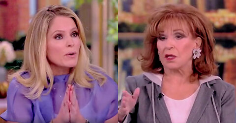 Joy Behar Gets Visibly Annoyed From Co-Host For Predicting Trump Will Be Reinstated On Ballots