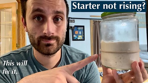 How to Fix Your Sourdough Starter When It WON'T RISE