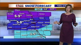 Jennifer's Wednesday Forecast