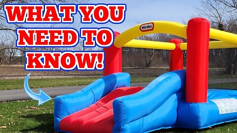 What You Need To Know About This Little Tikes Bounce House!