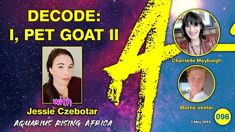 Connecting with Jessie Czebotar #96 - DECODE on I, PET GOAT II (May 2023)