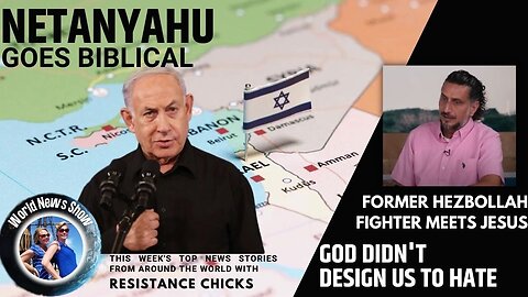 Netanyahu Goes Biblical; Former Hezbollah Meets Jesus, This Week's TOP World News 10/29/23