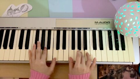 I play on piano for sleeping | Western Wind by Elaizz | sleep lullaby music