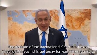 Netanyahu BLASTS ICC’s Decision to Open An Investigation Against Israel for War Crimes