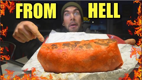 I WISH I NEVER TRIED THIS.. The SPICIEST BURRITO CHALLENGE (Fiery Laxative) | Joel Hansen