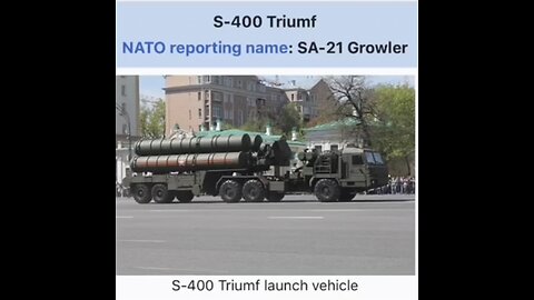 Russian S-400 long-range surface-to-air guided missile system