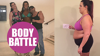 Woman who battled anorexia and obesity becomes a BODYBUILDER