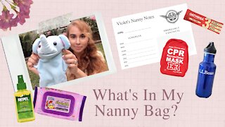 What’s In My Nanny Bag?