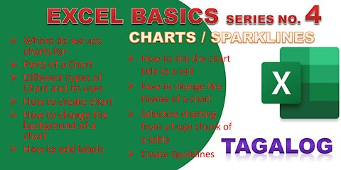 Excel Tutorial 4 Everything about Chart (Tagalog)