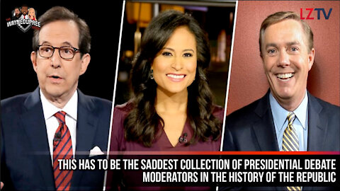 The Worst collection of Presidential Debate Moderators in the History of the Republic