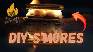 DIY S'mores Fire Pit Using a Flower Pot